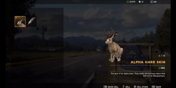 Far Cry 5's Jackalope is a Lucrative Easter Egg for Hunters