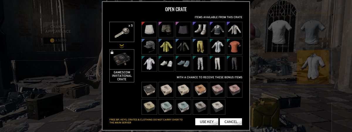 PUBG Crates