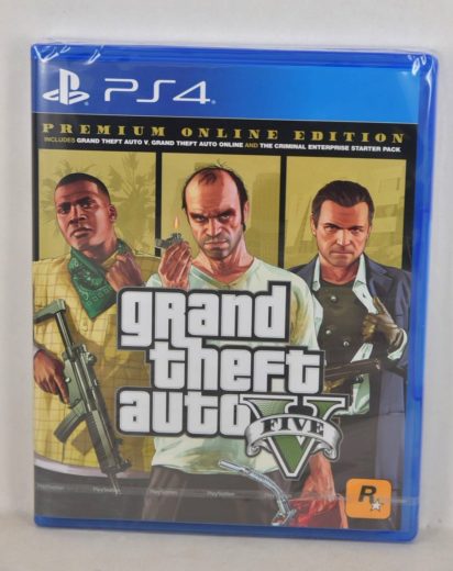 Grand Theft Auto 5 Premium Edition Cover Art Revealed