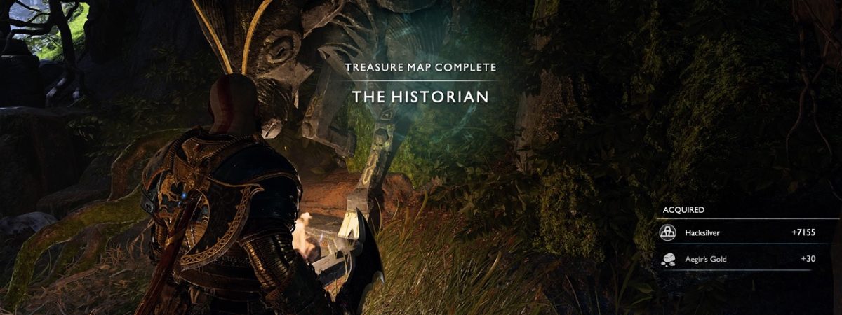 How to Find The Historian Hidden Treasure in God of War