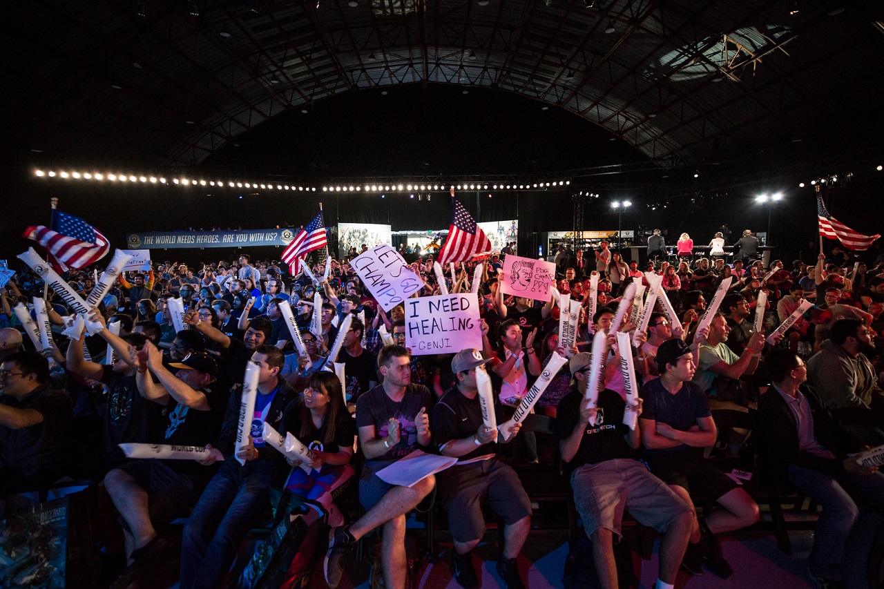 Overwatch World Cup Crowd