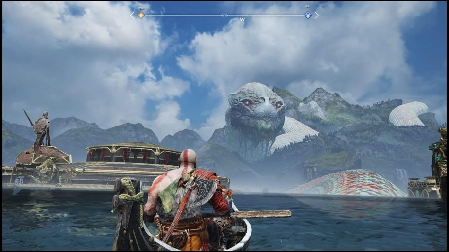 The Vast Scale of Jormungandr in God of War