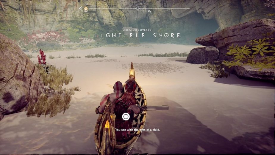 Where to Find The Light Elf Shore in God of War