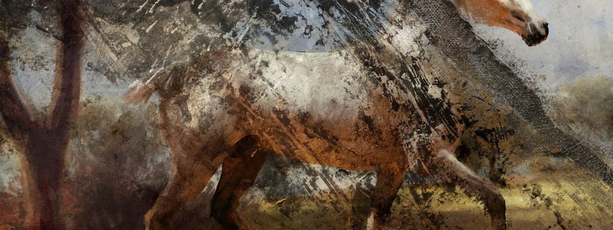 Battlefield Horse Painting