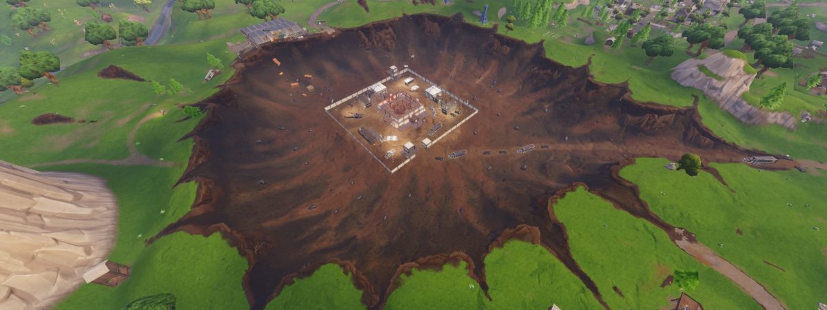 Dusty Depot Destroyed by Fortnite Meteor - 1200 x 450 jpeg 77kB