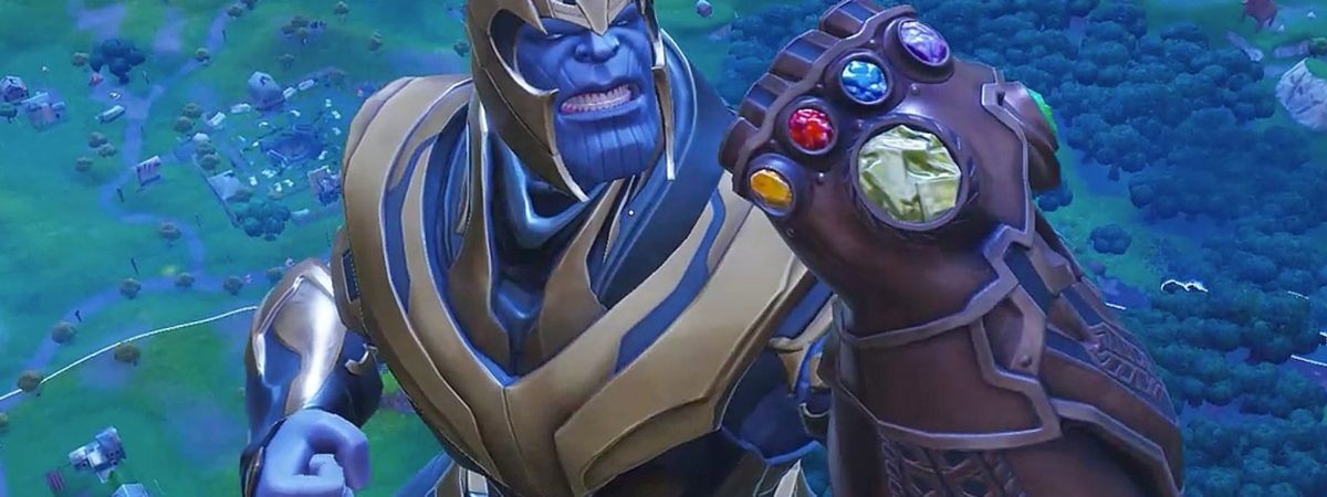 Thanos in Fortnite