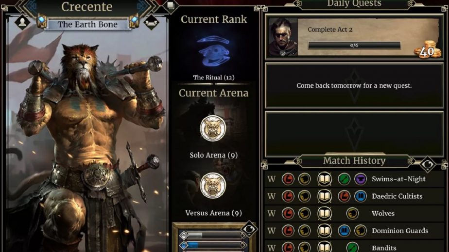 Elder Scrolls Legends Also Features a New and Improved Client