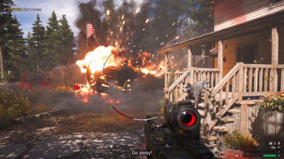 Far Cry 5's Explosion Hazard Event Tasks Players With Getting Indirect Explosion Kills