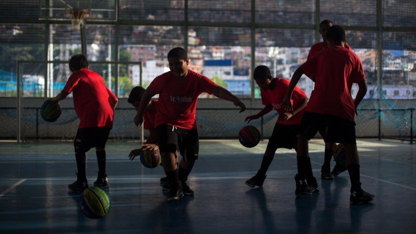 NBA Live 19 Rio Favela Court in Brazil
