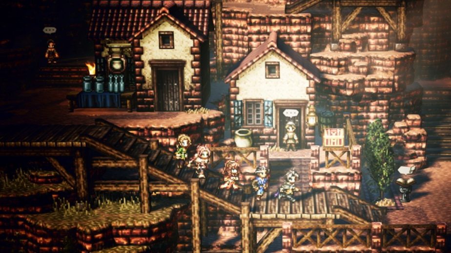 Octopath Traveler Screenshot