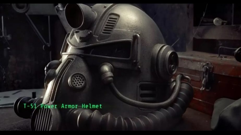 The Helmet is Modelled After the T-51 Power Armour Helmet