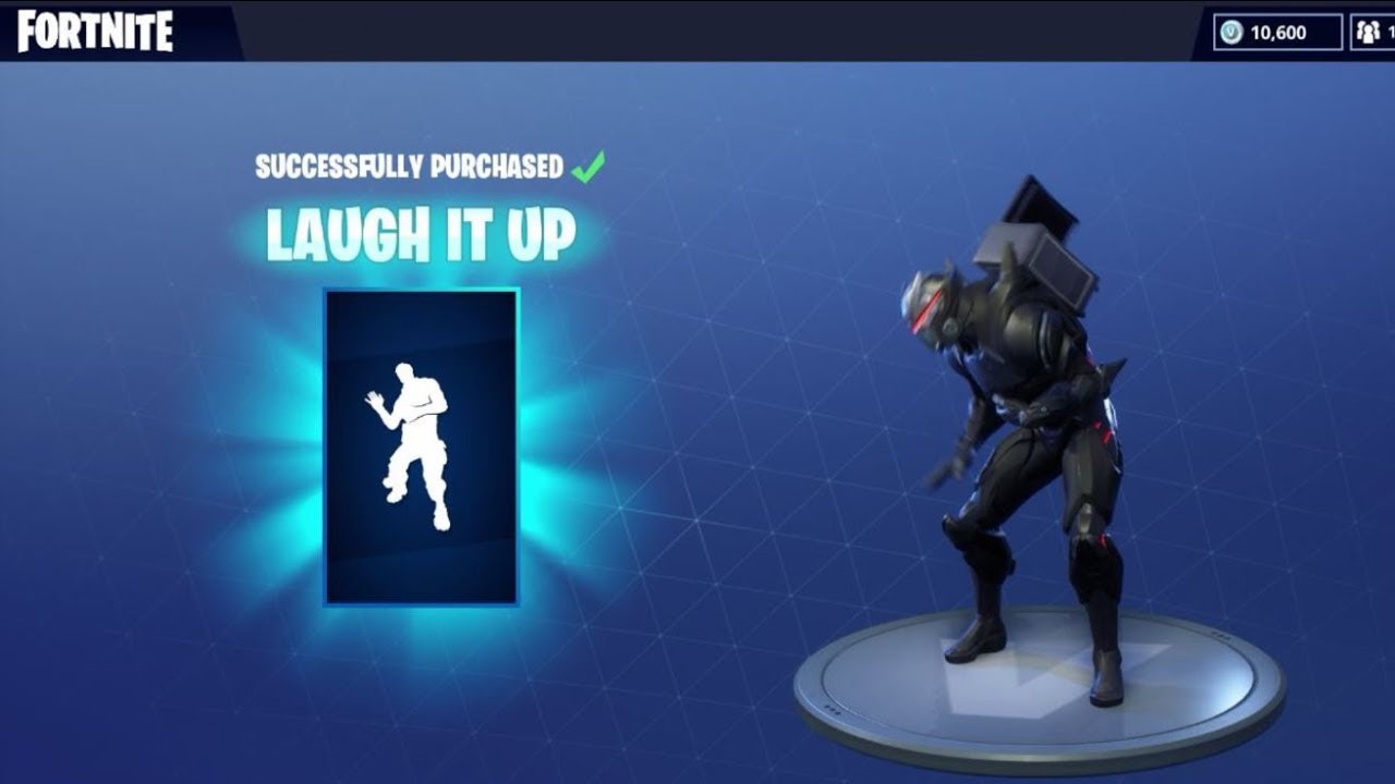 Fortnite laugh emote