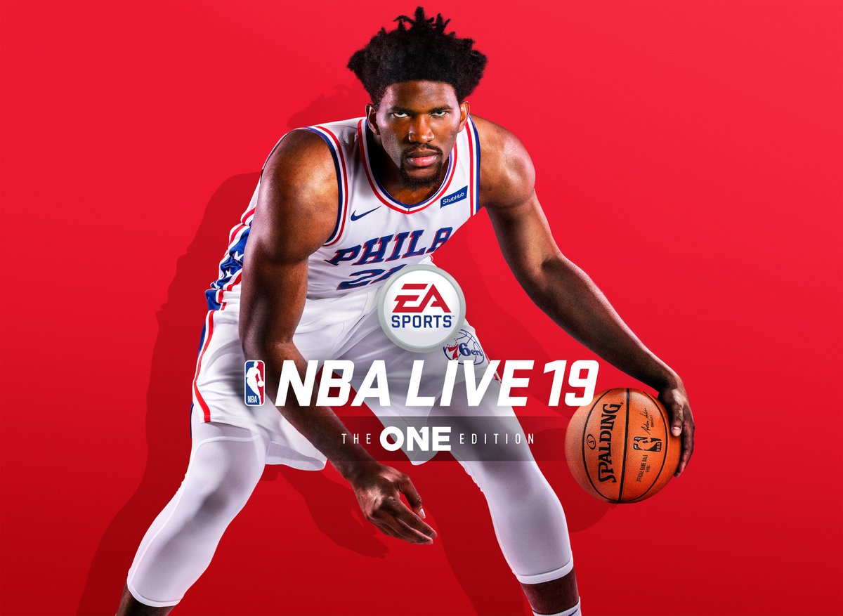 Joel Embiid Announced As NBA Live 19 Cover Athlete