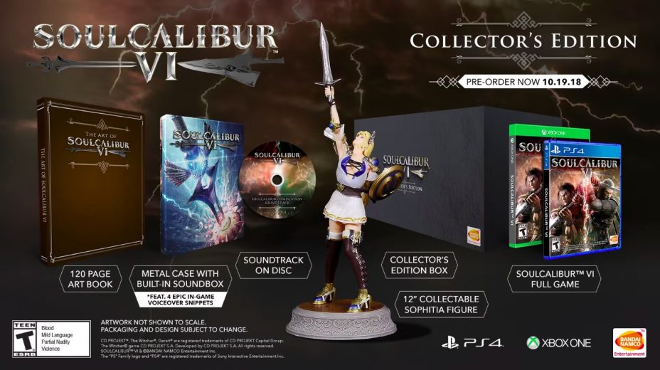 The Soul Calibur 6 Collector's Edition