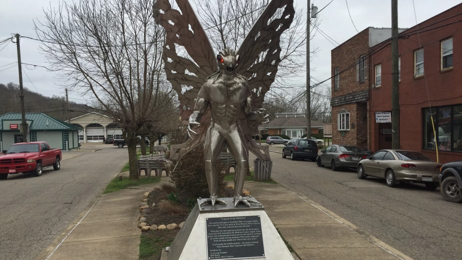 A Statue of the Mothman Was Erected in 2003