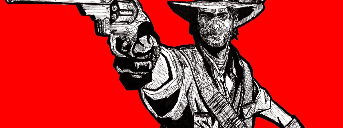 red dead redemption art fanart rockstar grand theft auto agentclucky thomas middleton thanksdecker