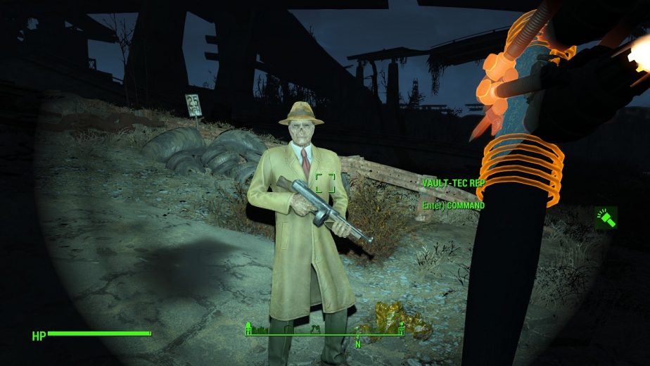 Northern Springs Adds the Vault-Tec Rep as an Unlockable Companion