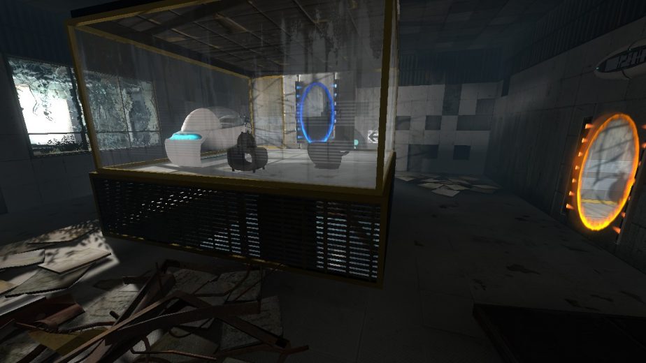 Get ready to explore Destroyed Aperture.