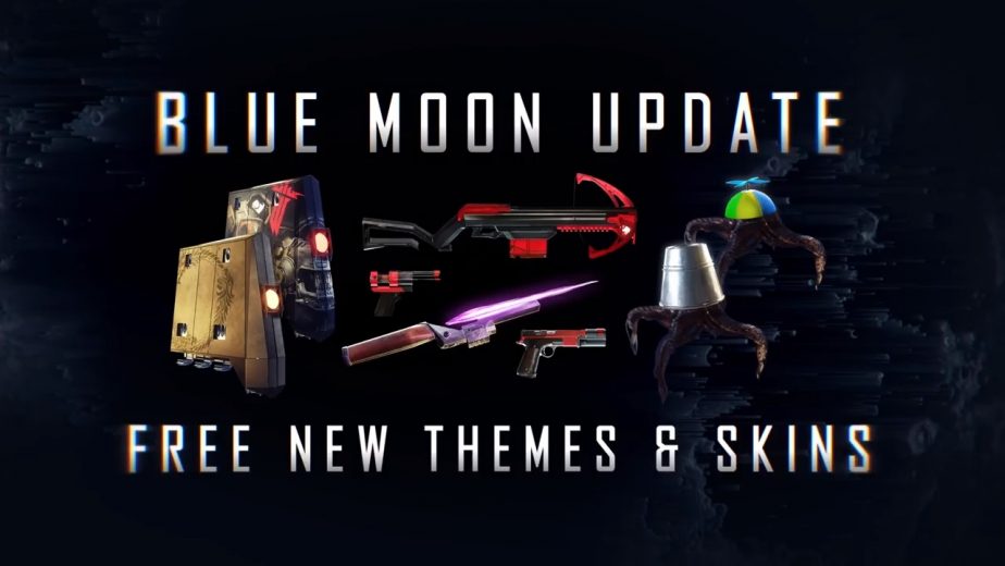 The Blue Moon update includes new cosmetic items.