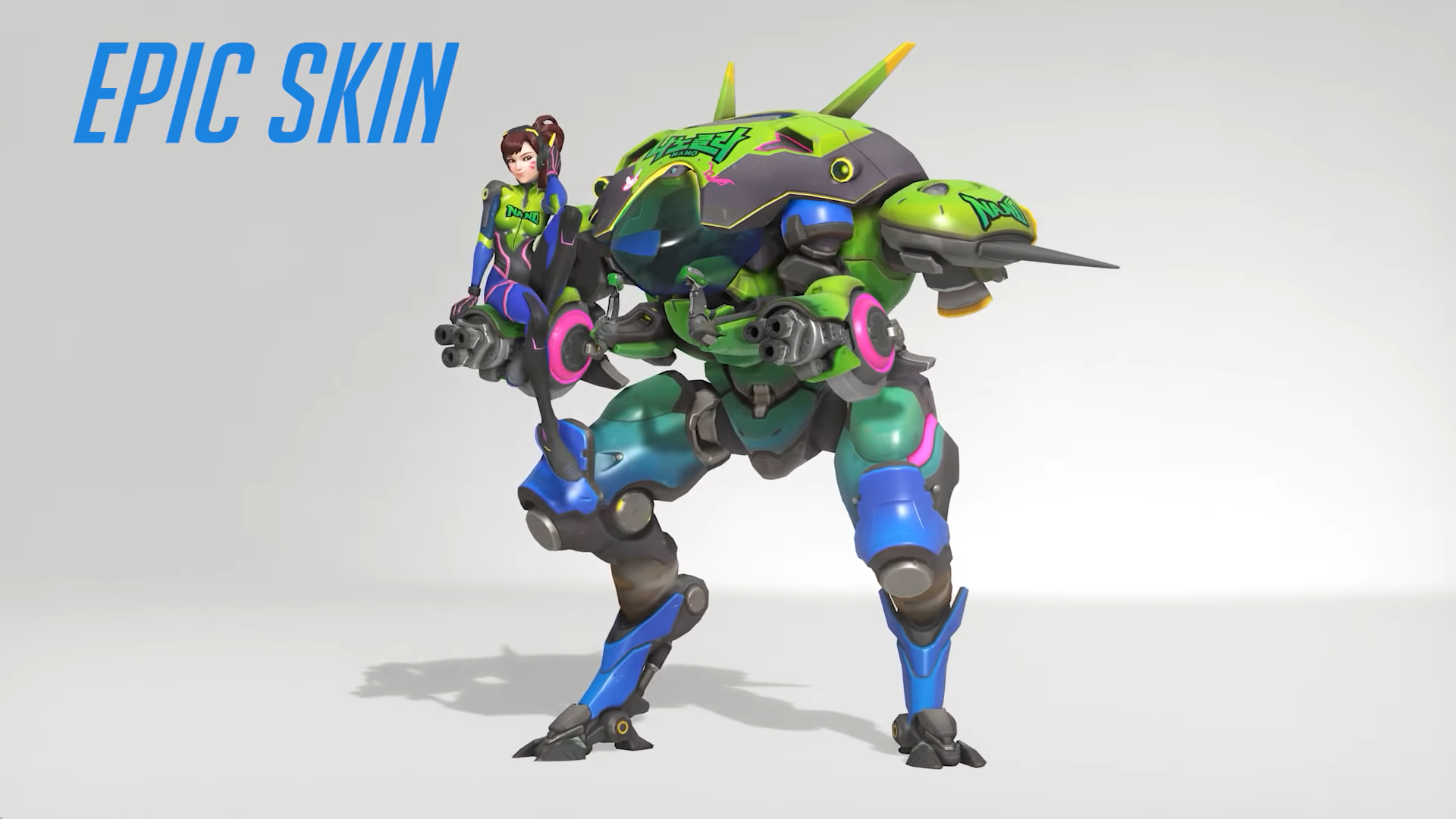 D.Va's Nano-Cola Challenge Update New Skin, Fixes Teleport Bug