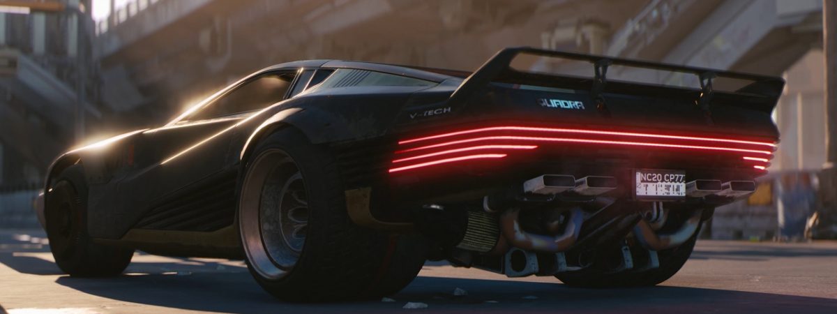 Final Update Turns Spotlight on Cyberpunk 2077 Vehicles