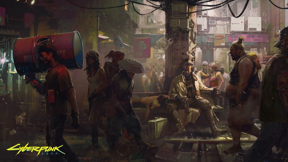 Four Pieces of Cyberpunk 2077 Concept Art Were Released in Total