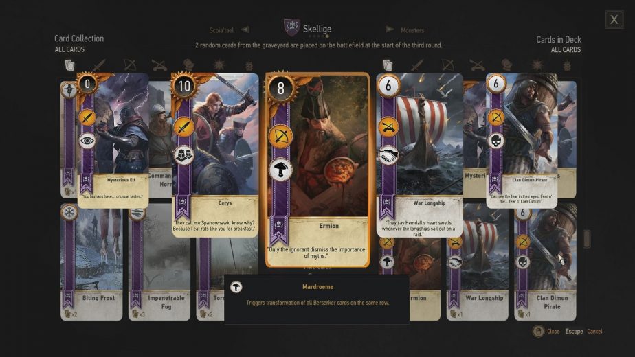 Players Will Need to Use Skellige or Nilfgaard Decks to Participate