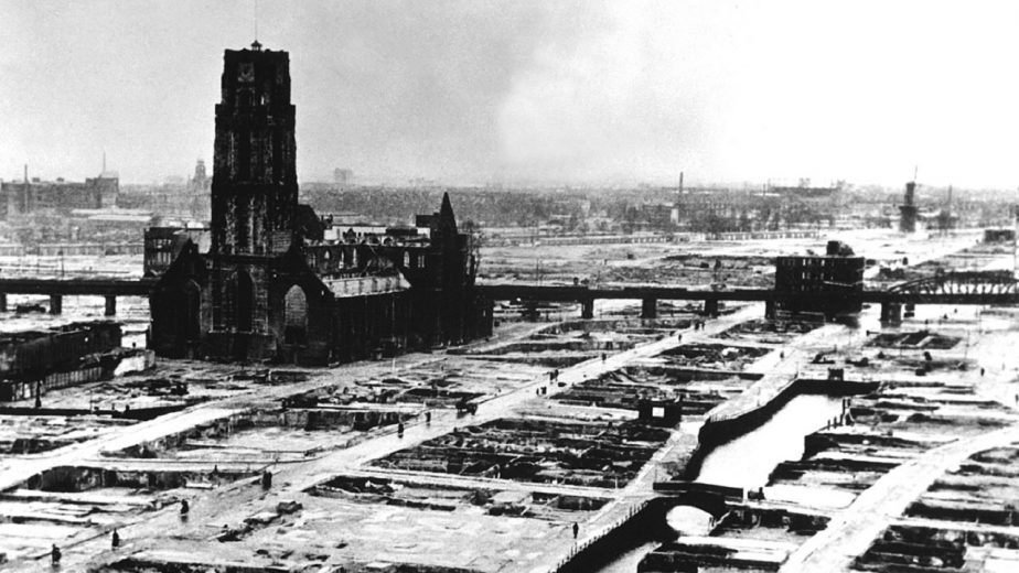 The Battle of Rotterdam Resulted in the Near Total Destruction of the City Center