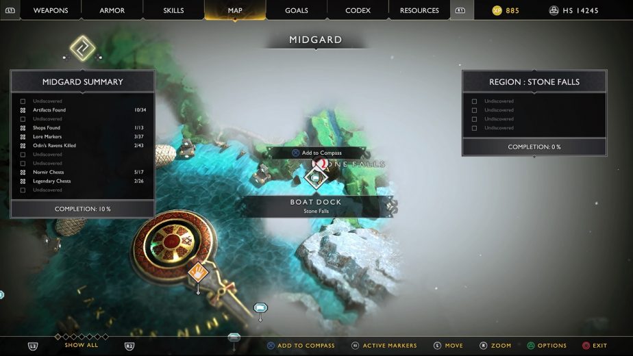 The God of War Boat is the Only Controllable Vehicle in the Game