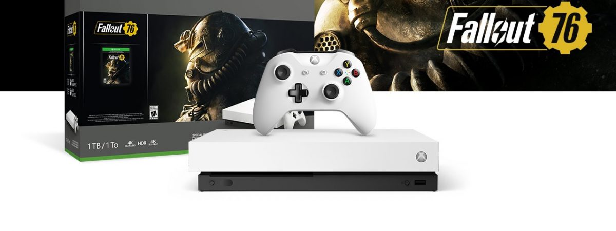 The Robot White Xbox One X Will be Bundled with Fallout 76