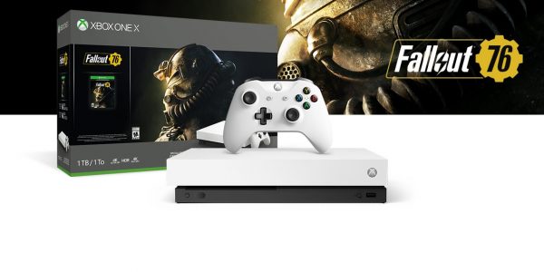 The Robot White Xbox One X Will be Bundled with Fallout 76