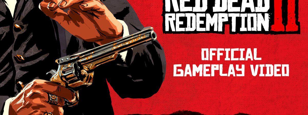 red dead redemption 2 gameplay video trailer footage info release date preorder