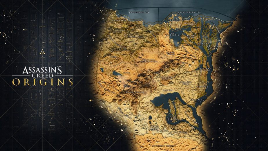 Assassin's Creed Origins is the Largest Land-Based Assassin's Creed Map