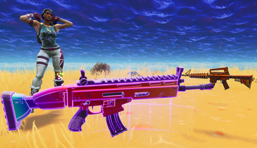 Fortnite Battle Royale Players Can Now Get Custom Weapon Skins - 898 x 520 png 662kB