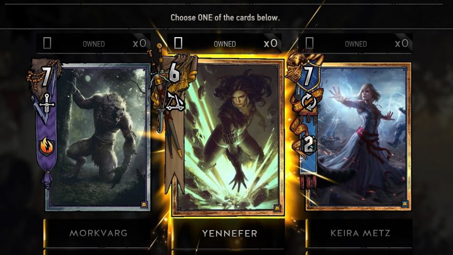 Gwent Legendary Cards Are Understandably Rare