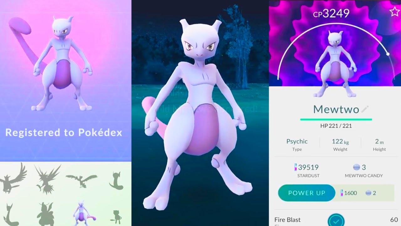 Pokémon GO: Mewtwo Counters, Weaknesses, & Moveset