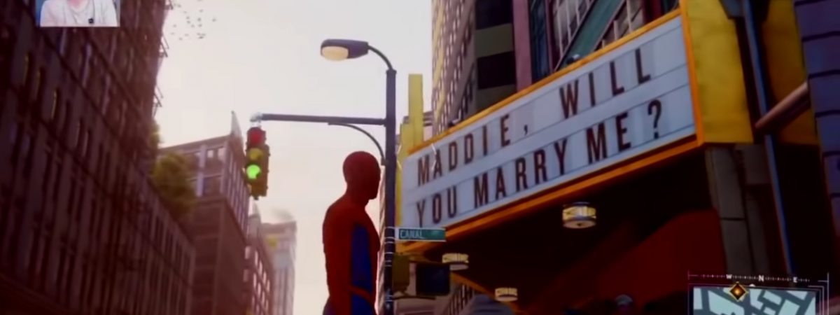 Spider-Man Marriage Easter Egg