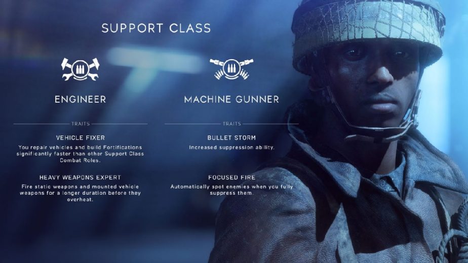 The Battlefield 5 Engineer Class Will Start With Two Combat Roles