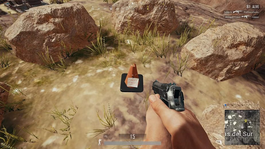 The I Hate School Cone is a Strange One of the PUBG Easter Eggs