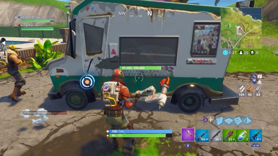 The Ice Cream Truck Has 100,000 Total Health