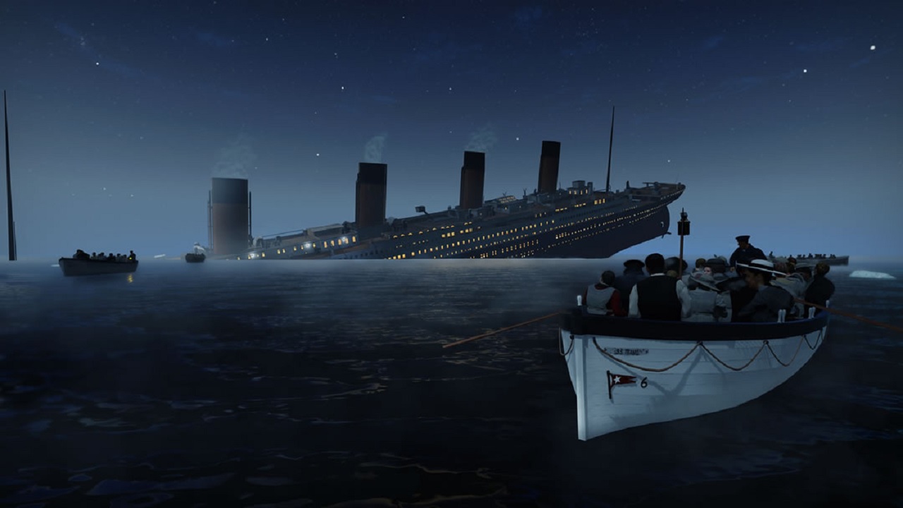 vr titanic tour