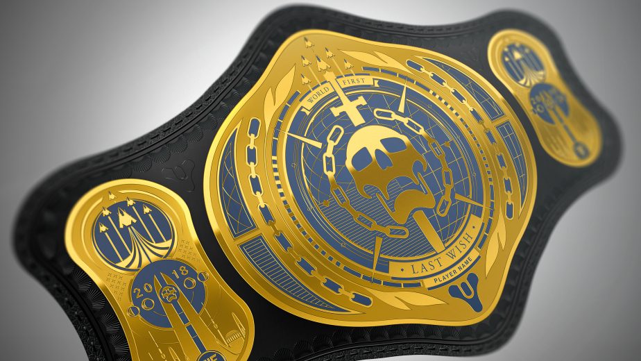 The Destiny 2 Last Wish World's First belt.