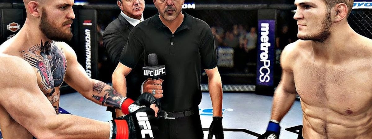 EA Sports UFC 3 hypes UFC 229 khabib vs mcgregor