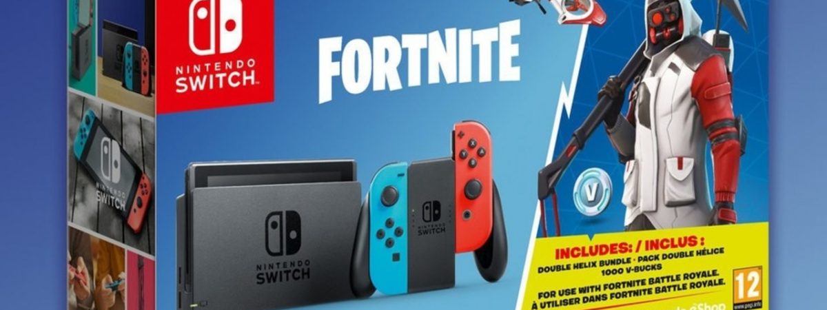 Fortnite Nintendo switch double helix bundle