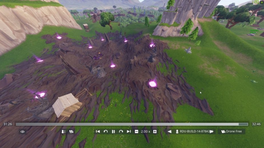 Fortnite volcano