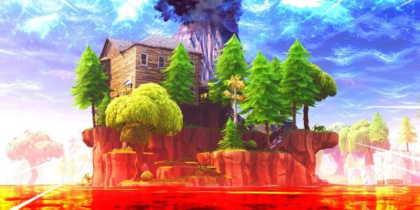 Fortnite Battle Royale Volcano