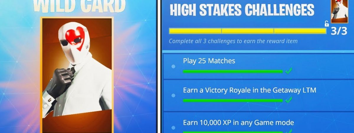 fortnite high stakes challenges - fortnite high stakes challenges and rewards