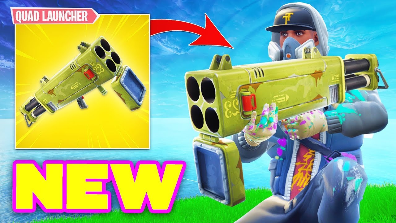 Quad Launcher Is Coming To Fortnite Battle Royale
