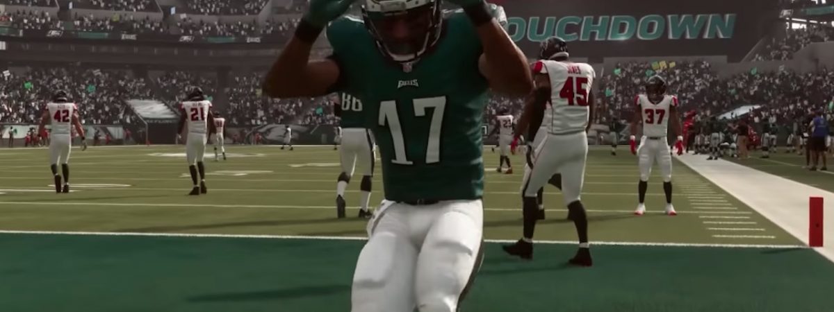 NFL Week 1 games Falcons Eagles Madden 19 simulation