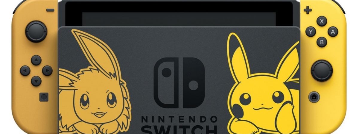 Pokemon Let's Go Pikachu and Eevee Nintendo Switch Bundle